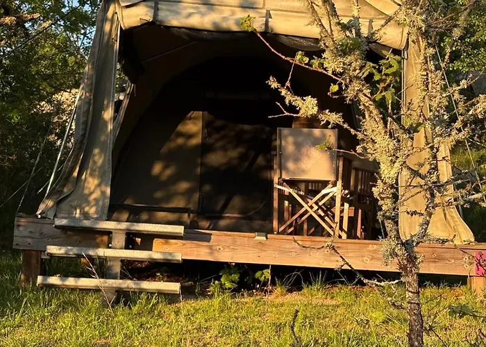 Aux Du Mas De Nadal Luxe tent Sauliac-sur-Célé